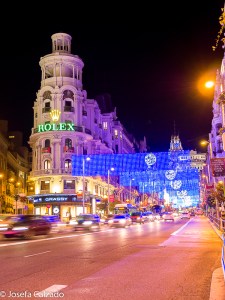 Puerta del Sol, Madrid en Navidad