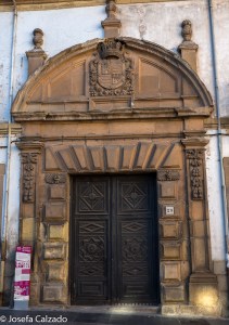 Entrada del Palacio del Marqués de Alcantará