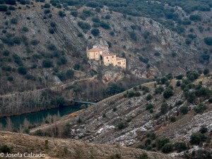 San Saturio desde el mirador del parque
