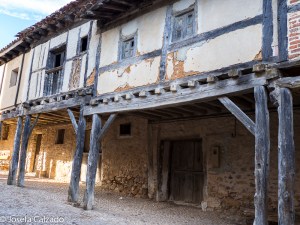 Detalle de la construcción de Calatañazor
