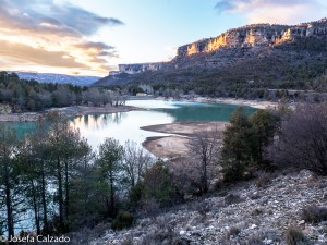 Atardecer en el Embalse de Toba