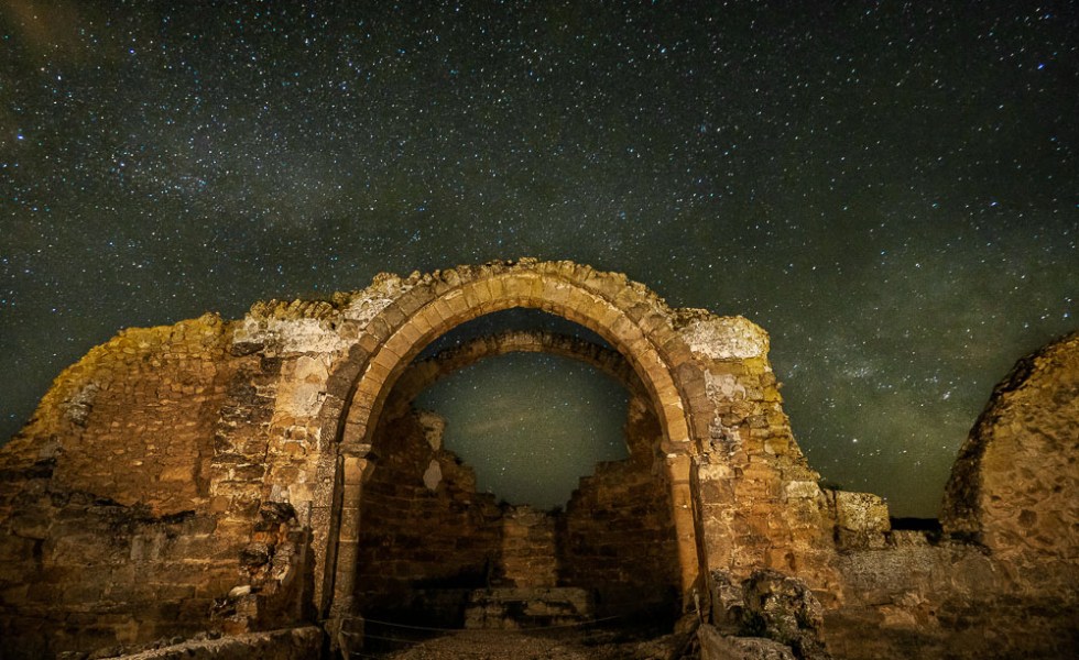 Vía Láctea en el Arco Central de la Basílica