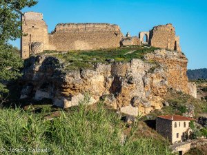 Vista trasera del Castillo de Zorita de los Canes