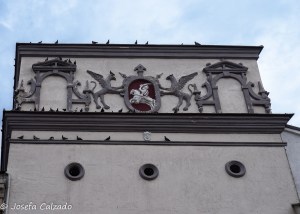 Detalle del ático renacentista