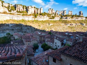 Panorámica de Orbaneja del Castillo