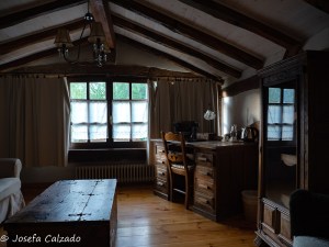 Detalle de una de las habitaciones