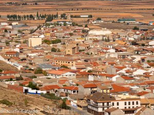 Panorámica de Consuegra desde el cerro Calderico