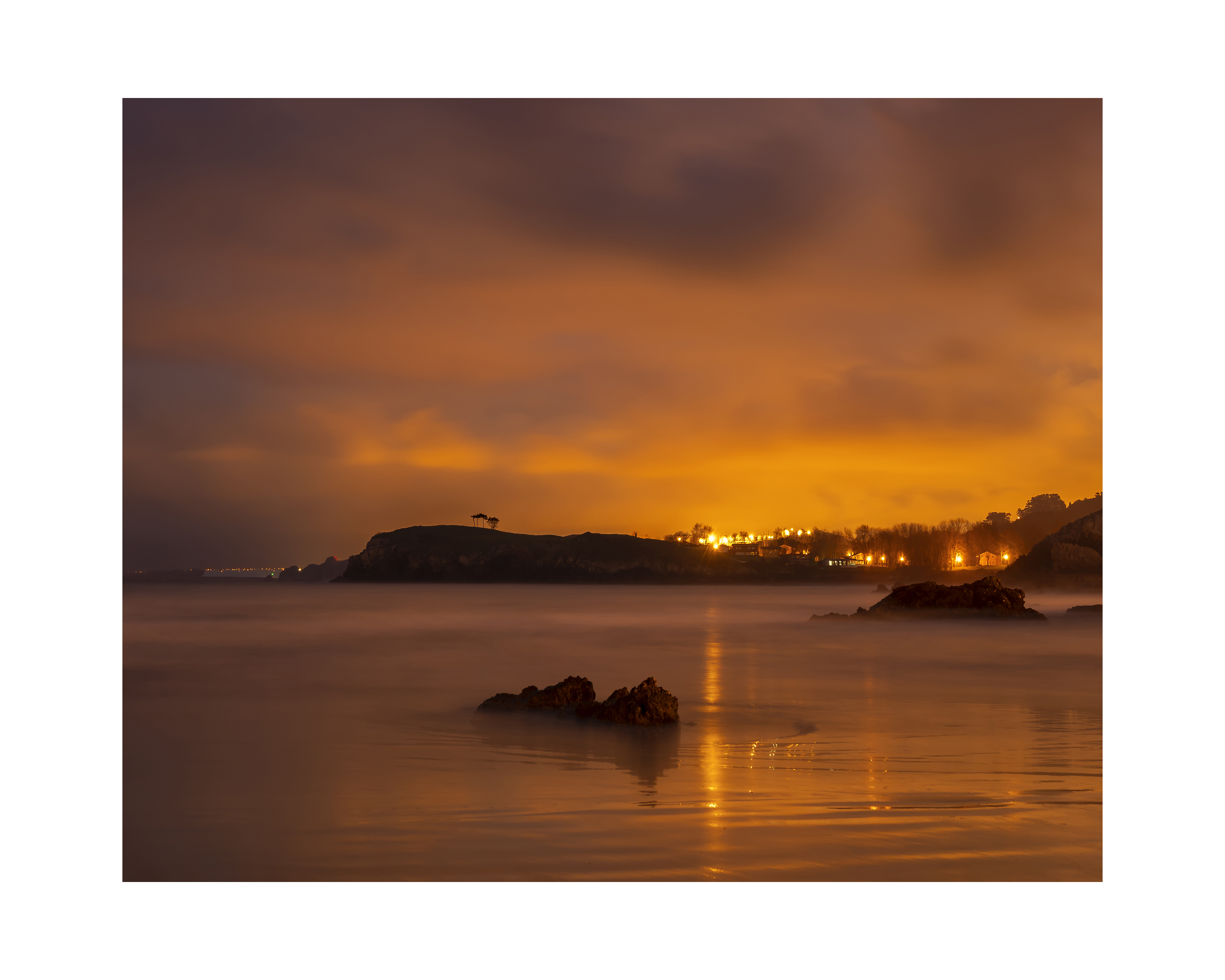 Atardecer en Candás