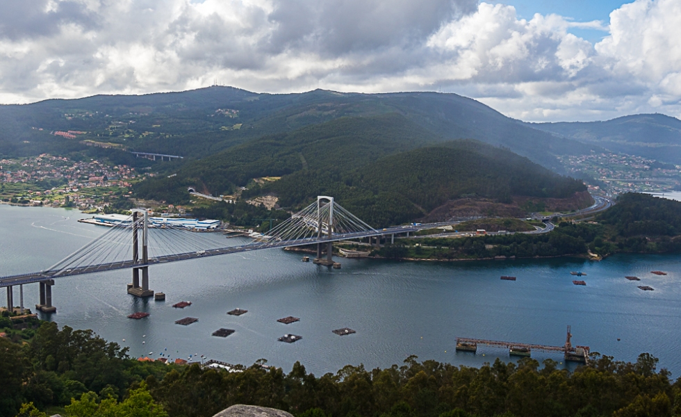 Ría de Vigo y Puente de Rande