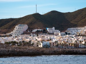 Vista del pueblo de Carboneras