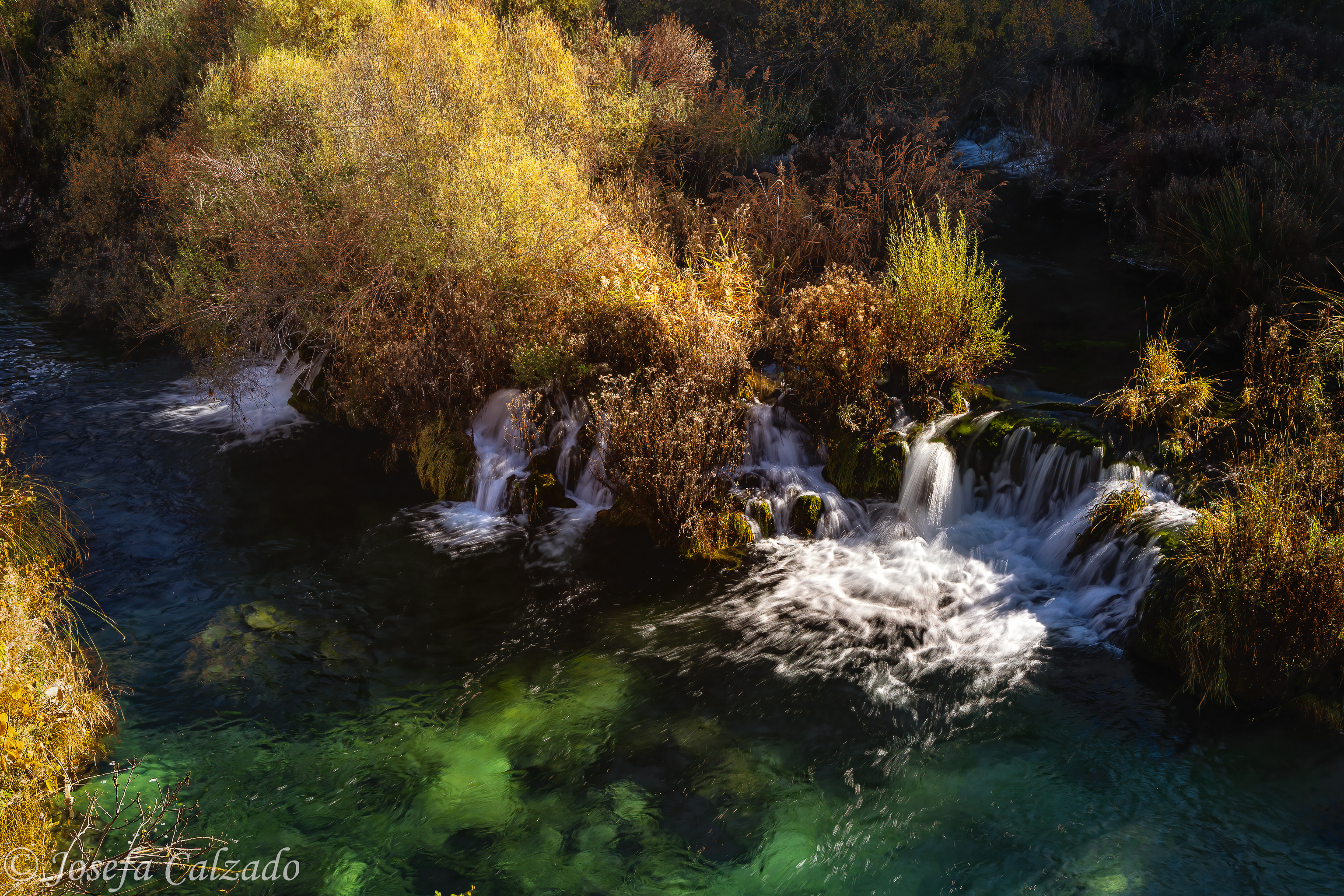 Detalle de rio Escabas
