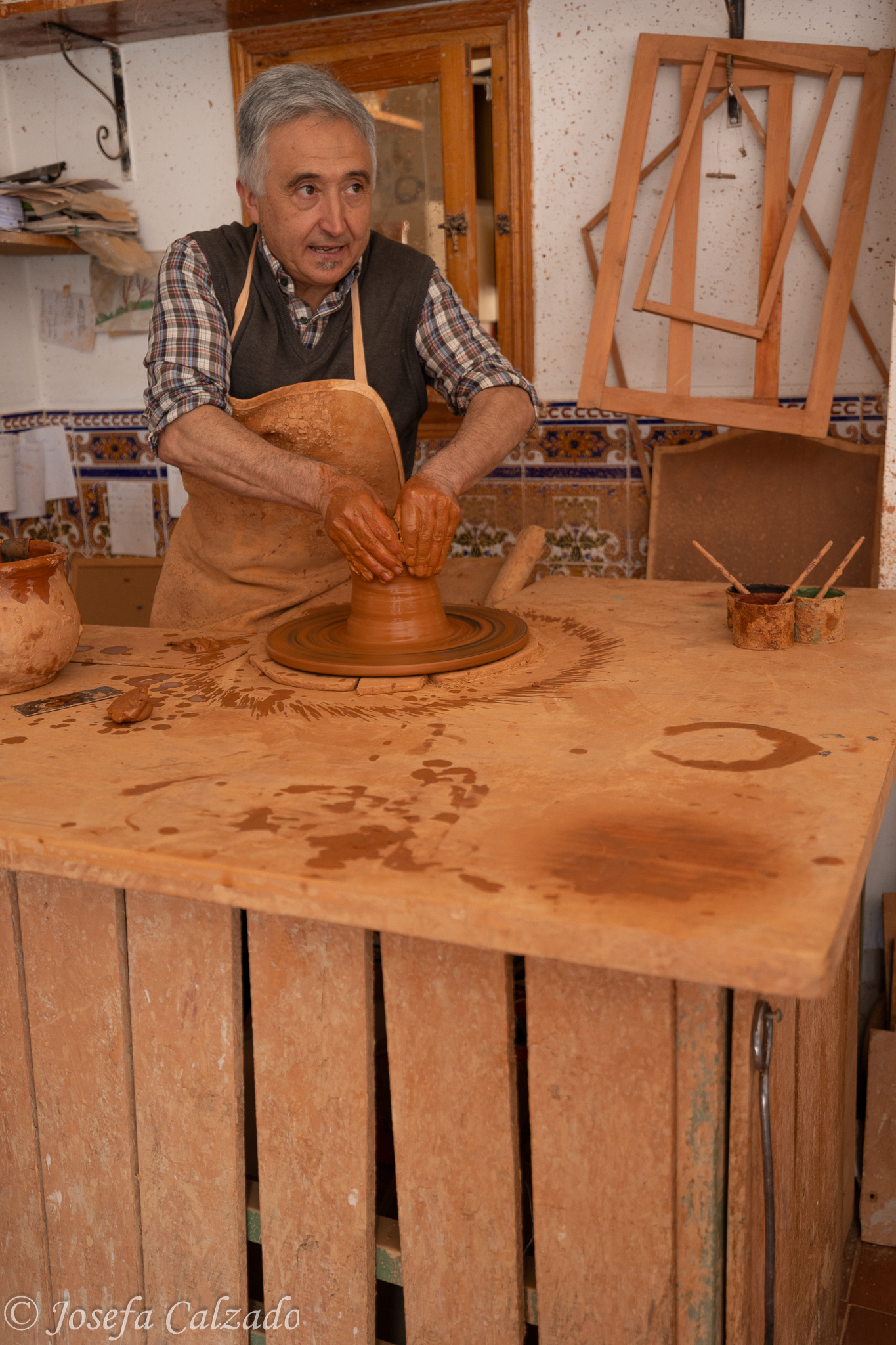 Empezando a trabajar la arcilla