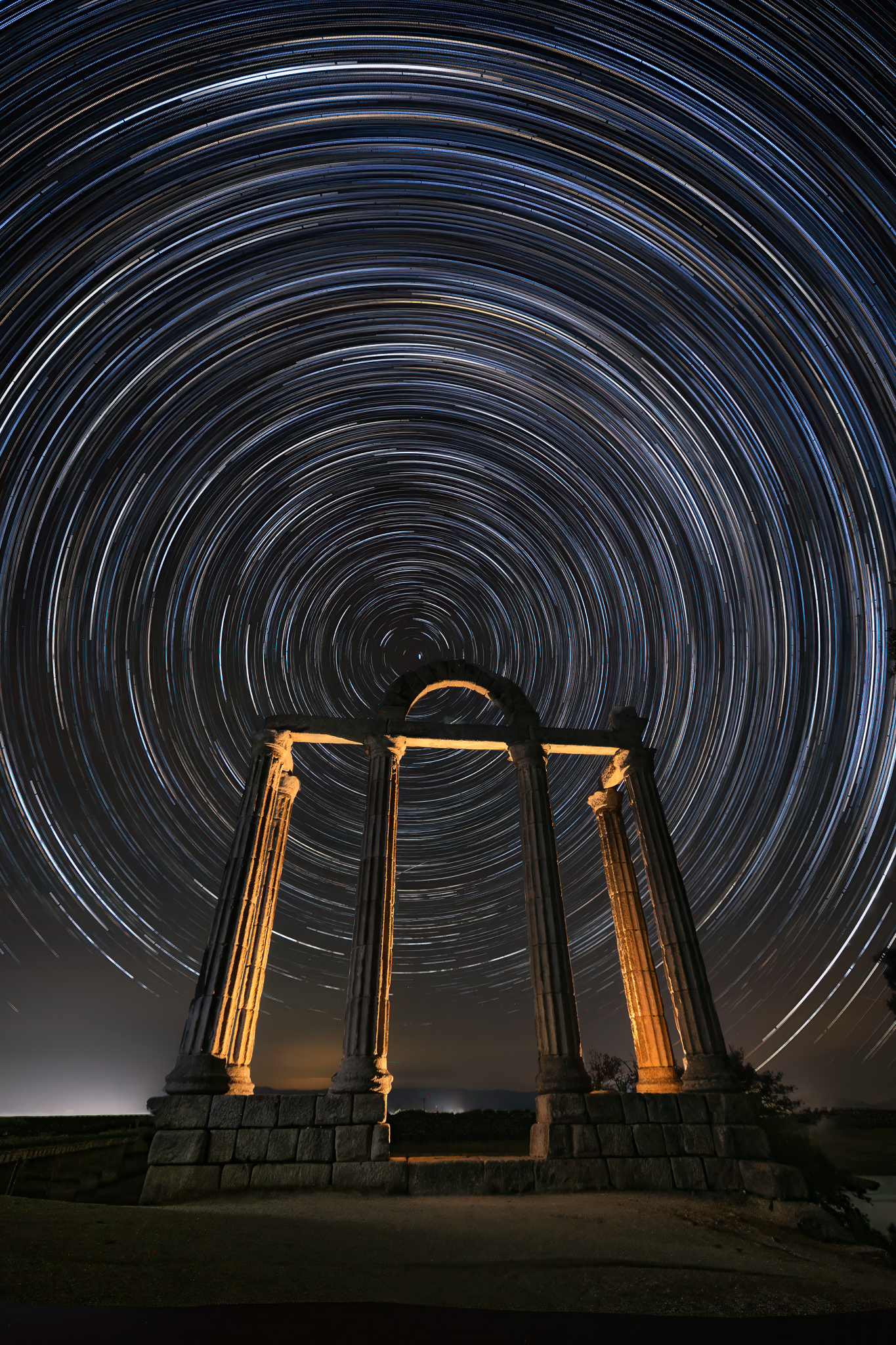 Circumpolar en el Templo de los Mármoles