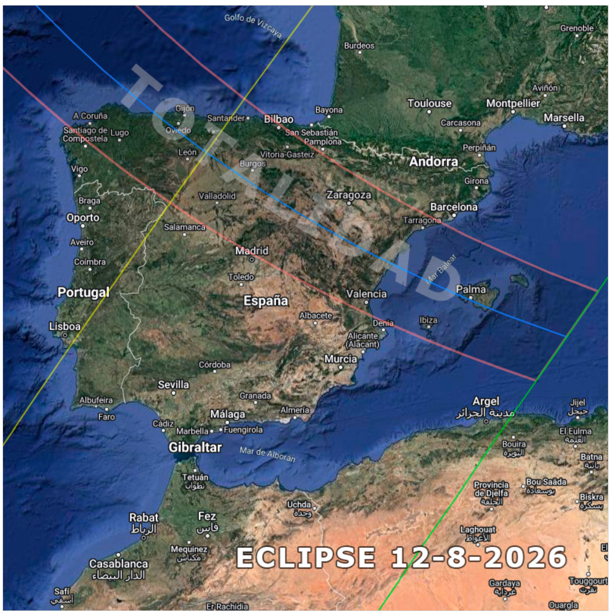 Mapa eclipse