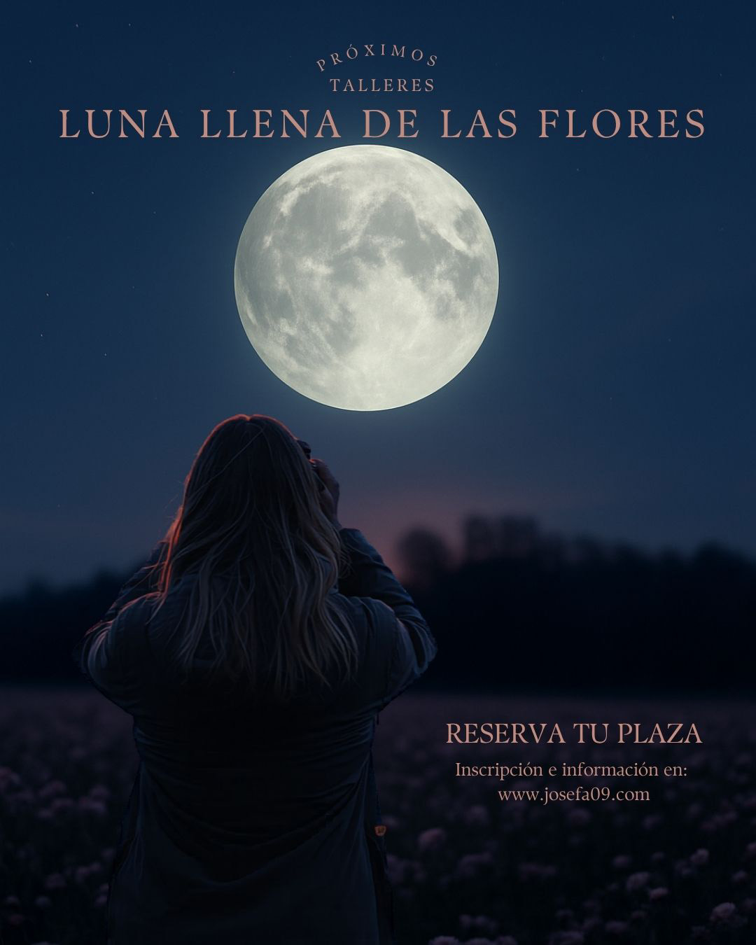 Taller luna llena de mayo